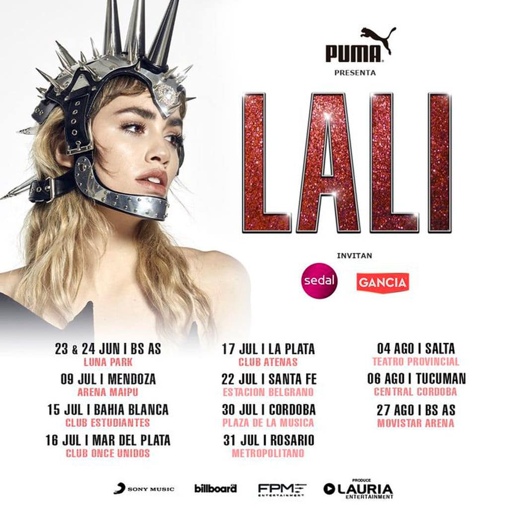 Confirmado: Lali Espósito pasará por Bahía Blanca con su tour Disciplina