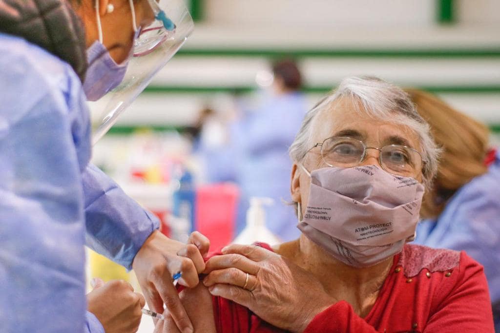 El total de dosis distribuidas en el país se acerca a los 25 millones