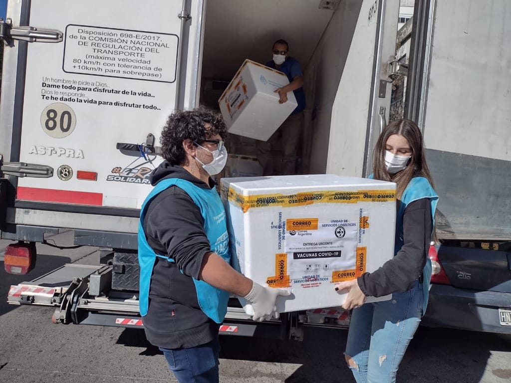 Llegaron 7.200 dosis más de la vacuna Sinopharm