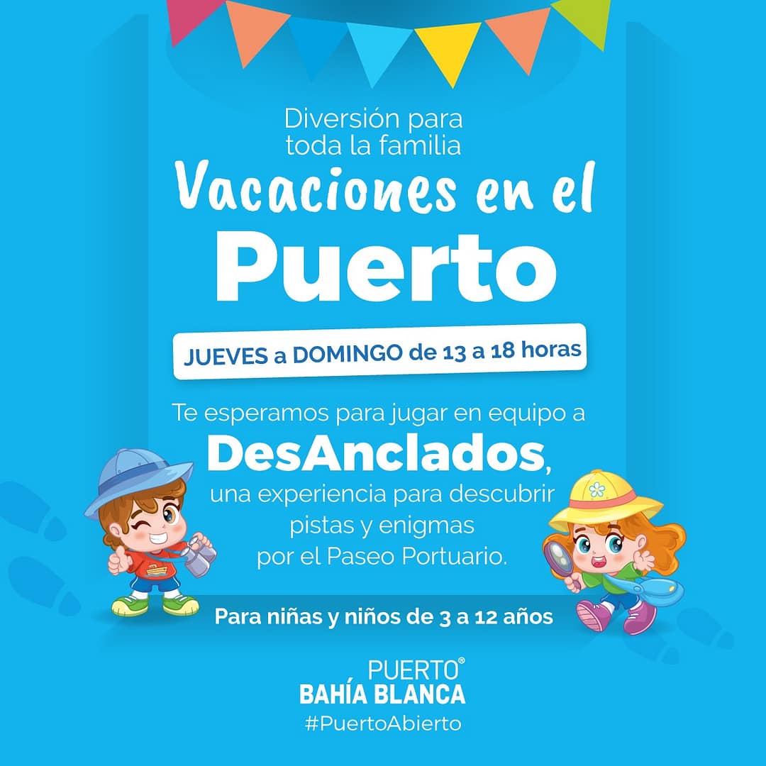 Conocé la gran agenda de actividades que tiene el Puerto para estas vacaciones de invierno