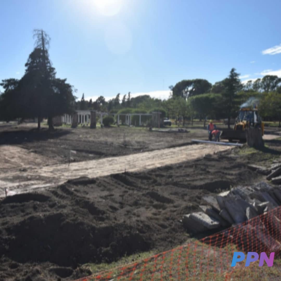 Iniciaron la remodelación del Parque Independencia