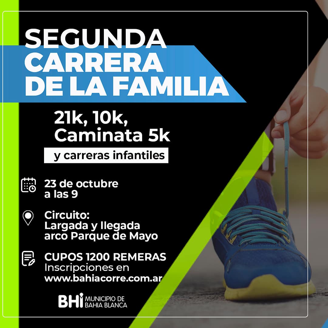 Los detalles para la Carrera de la Familia que será en octubre