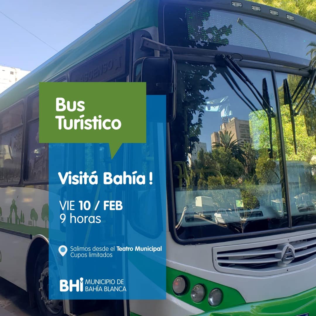El próximo viernes habrá una nueva salida del Bus Turístico