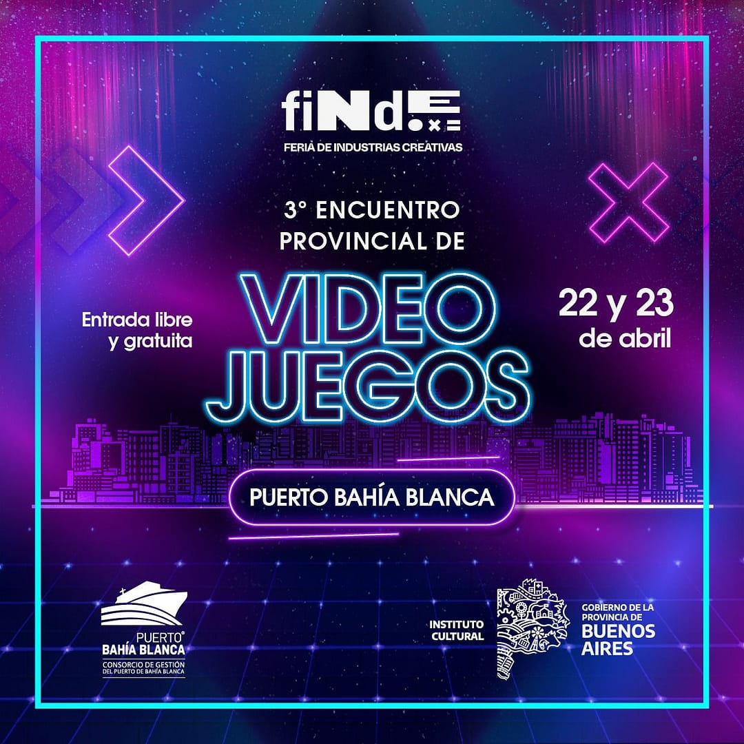 EL PUERTO DE BAHÍA BLANCA SERÁ SEDE DEL ENCUENTRO PROVINCIAL DE VIDEOJUEGOS