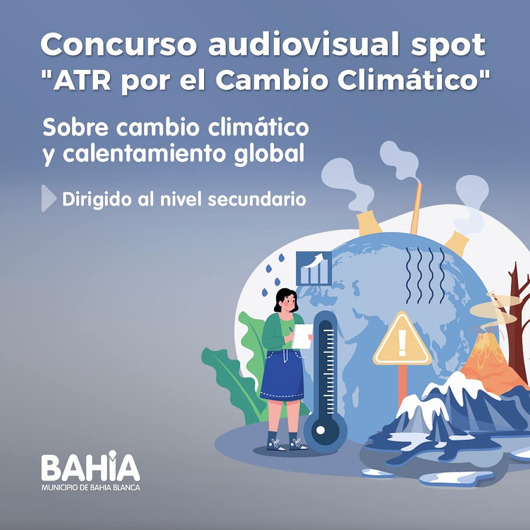 Conciencia sobre cambio climático: se presentó concurso dirigido a estudiantes de nivel secundario