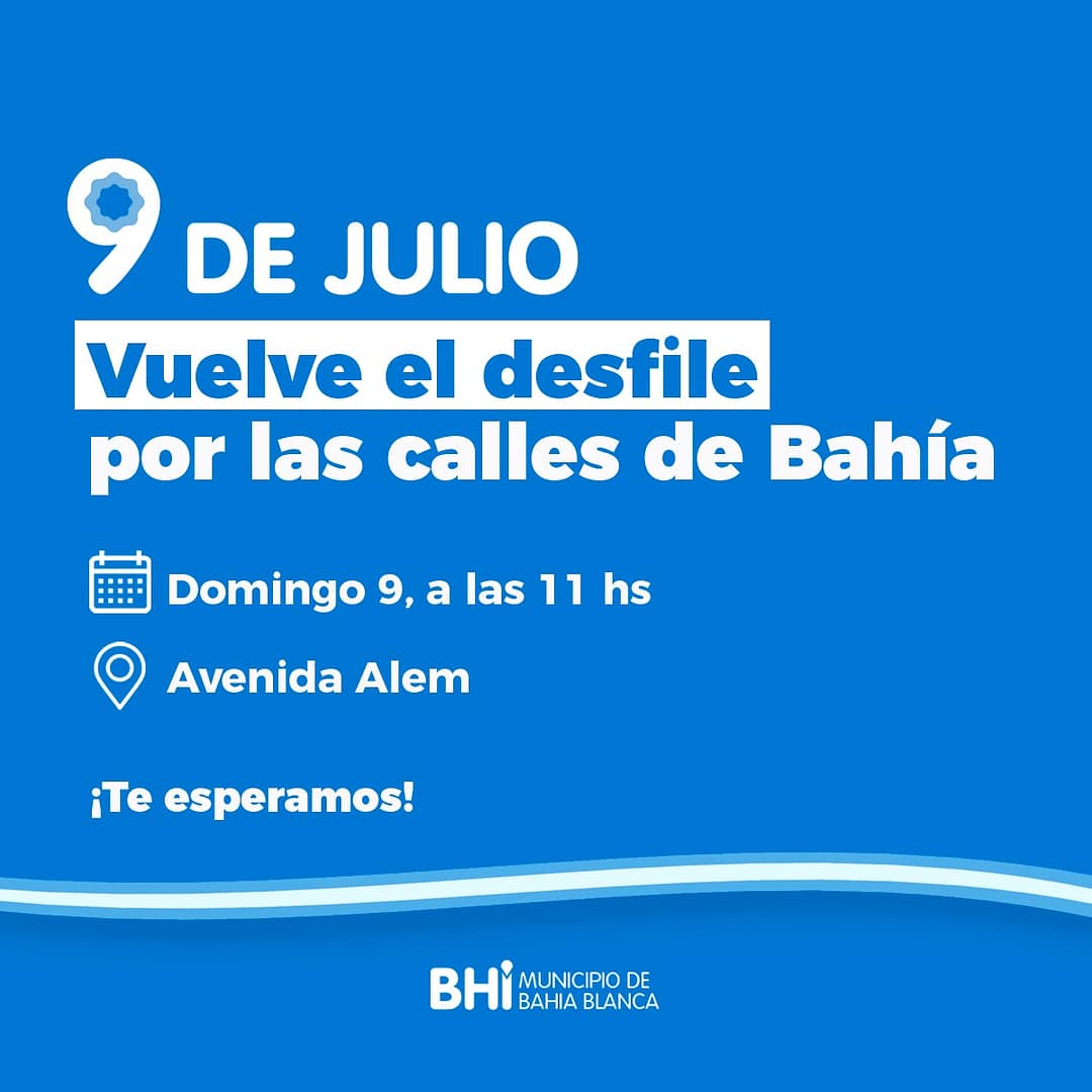 Récord de inscripciones para el 9 de Julio: 135 instituciones participarán del desfile