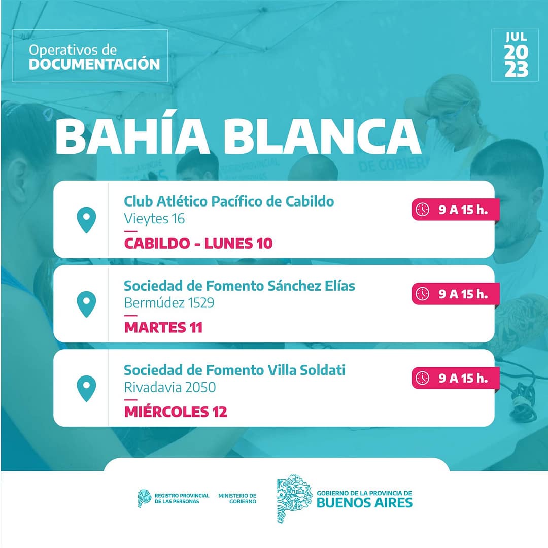 Nuevo operativo de documentación en la ciudad