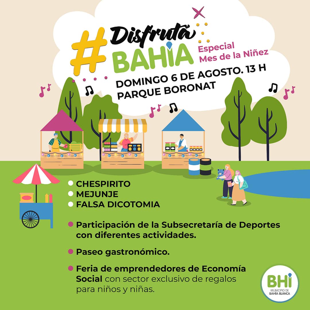 Disfrutá Bahía en el Parque Boronat