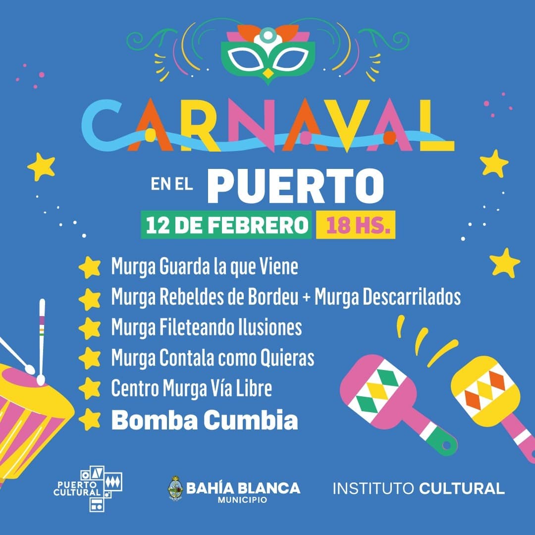 SE VIENE EL CARNAVAL EN EL PUERTO