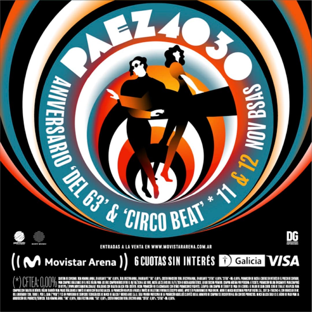 FITO PAEZ AGOTÓ LA PREVENTA EN 40 MINUTOS Y AGREGA NUEVA FUNCIÓN