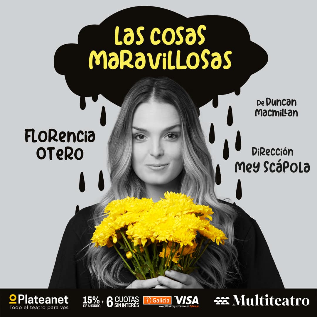 “Las cosas maravillosas” CON FLORENCIA OTERO