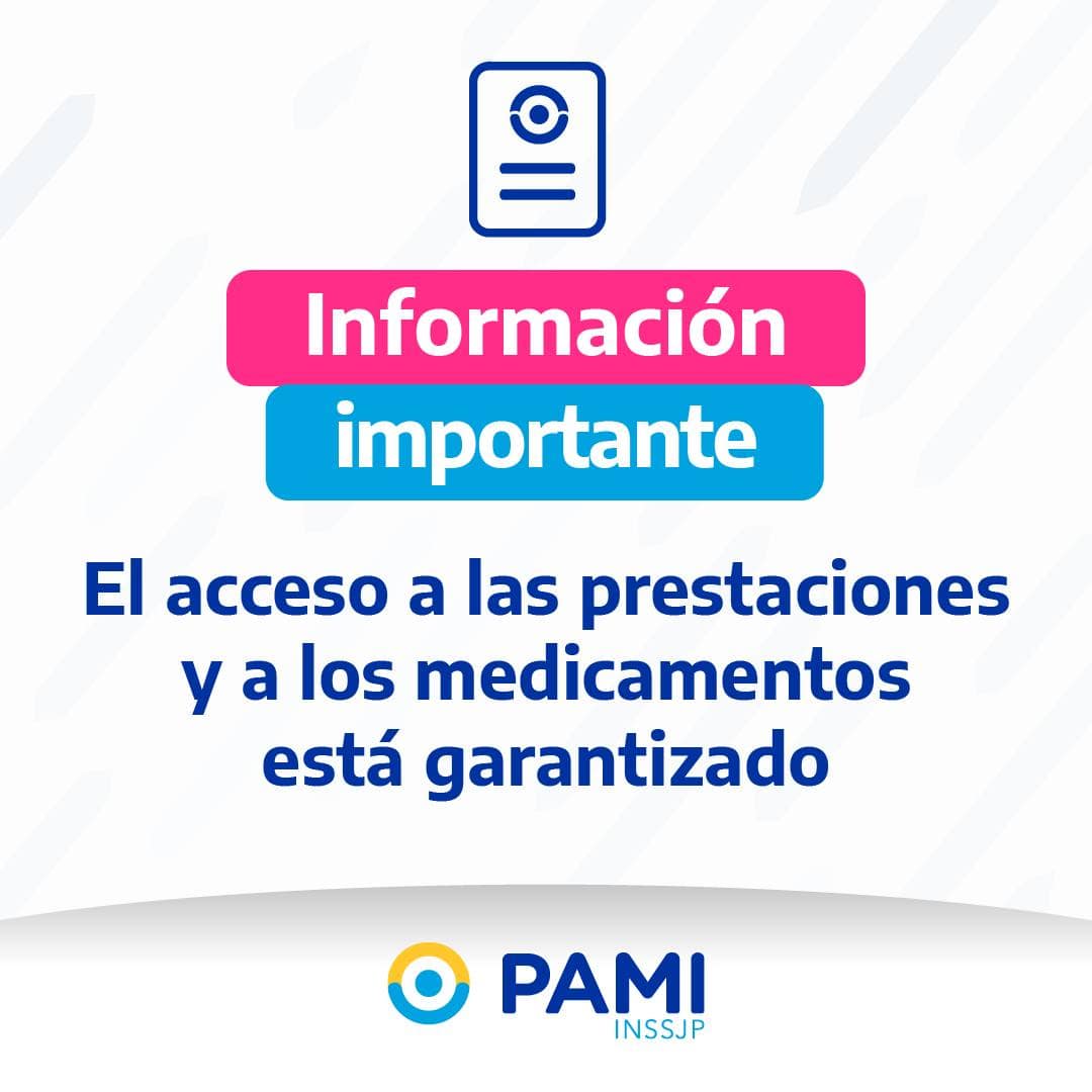 PAMI informa sobre el ciberataque que sufrió a nivel nacional