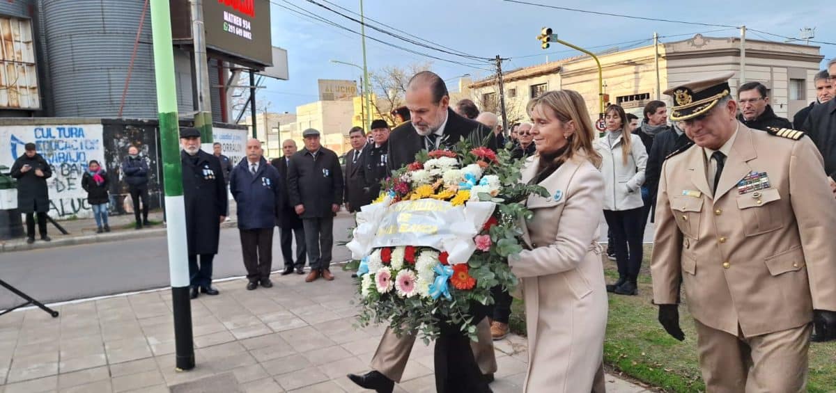 La Presidente del Concejo participó de la Ofrenda Floral al General Don Manuel Belgrano