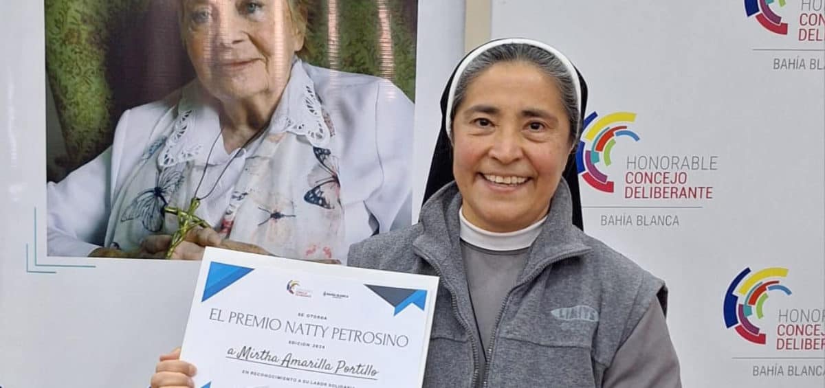 El HCD y el Municipio le entregaron el premio “Natty Petrosino” a la Hermana Superiora Mirtha Amarilla Portillo