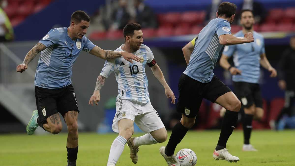 Copa América: Argentina le ganó a Uruguay en Brasilia