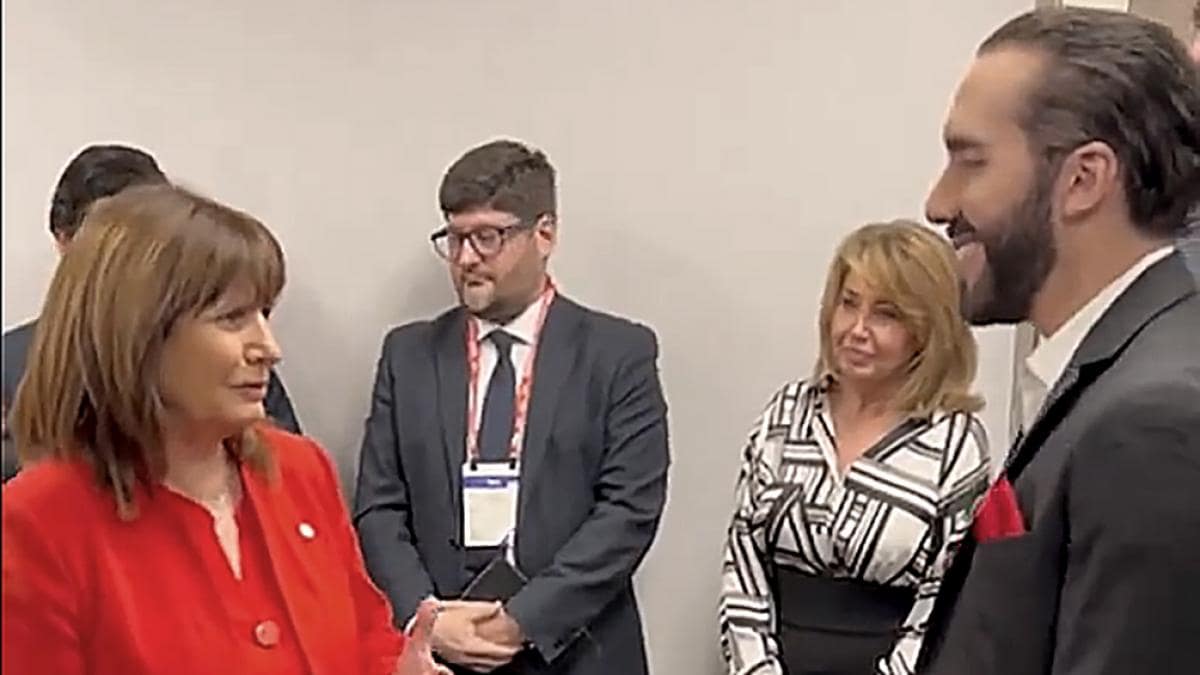 Bullrich a Bukele: “Queremos seguir el modelo que ustedes están llevando adelante”