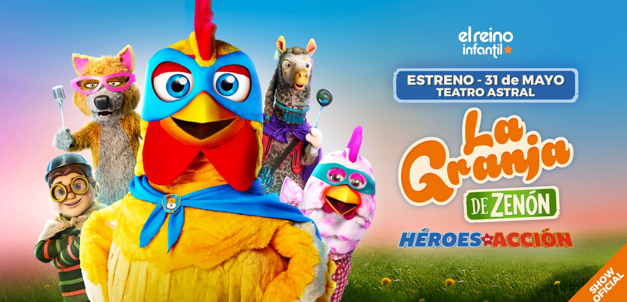 La Granja de Zenón llega en Vacaciones de invierno