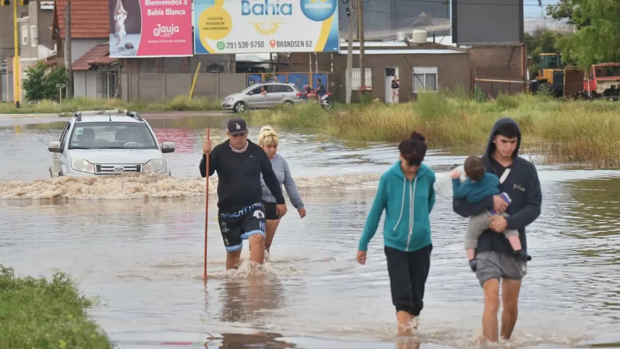 Bahía Blanca: el municipio informa sobre la situación a tres días del devastador temporal