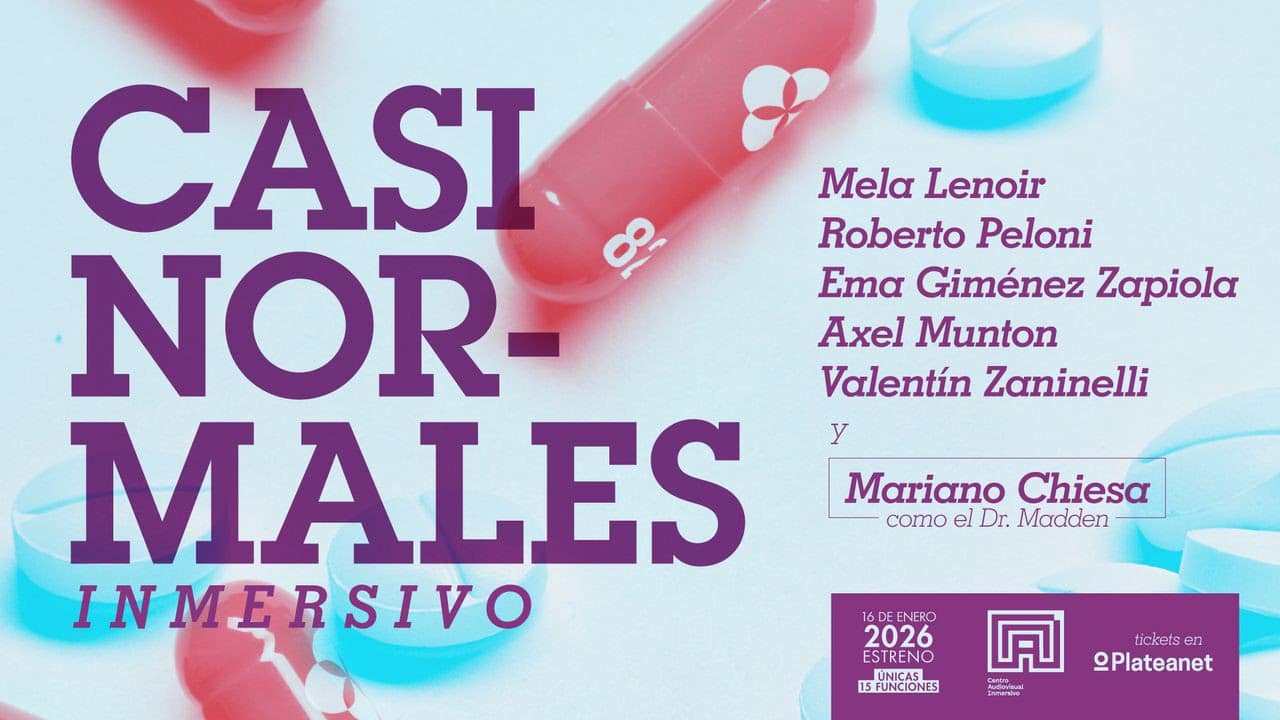 PARA EL FERIADO DE CARNAVAL EL EXITOSO “CASI NORMALES INMERSIVO” AGREGA FUNCIONES