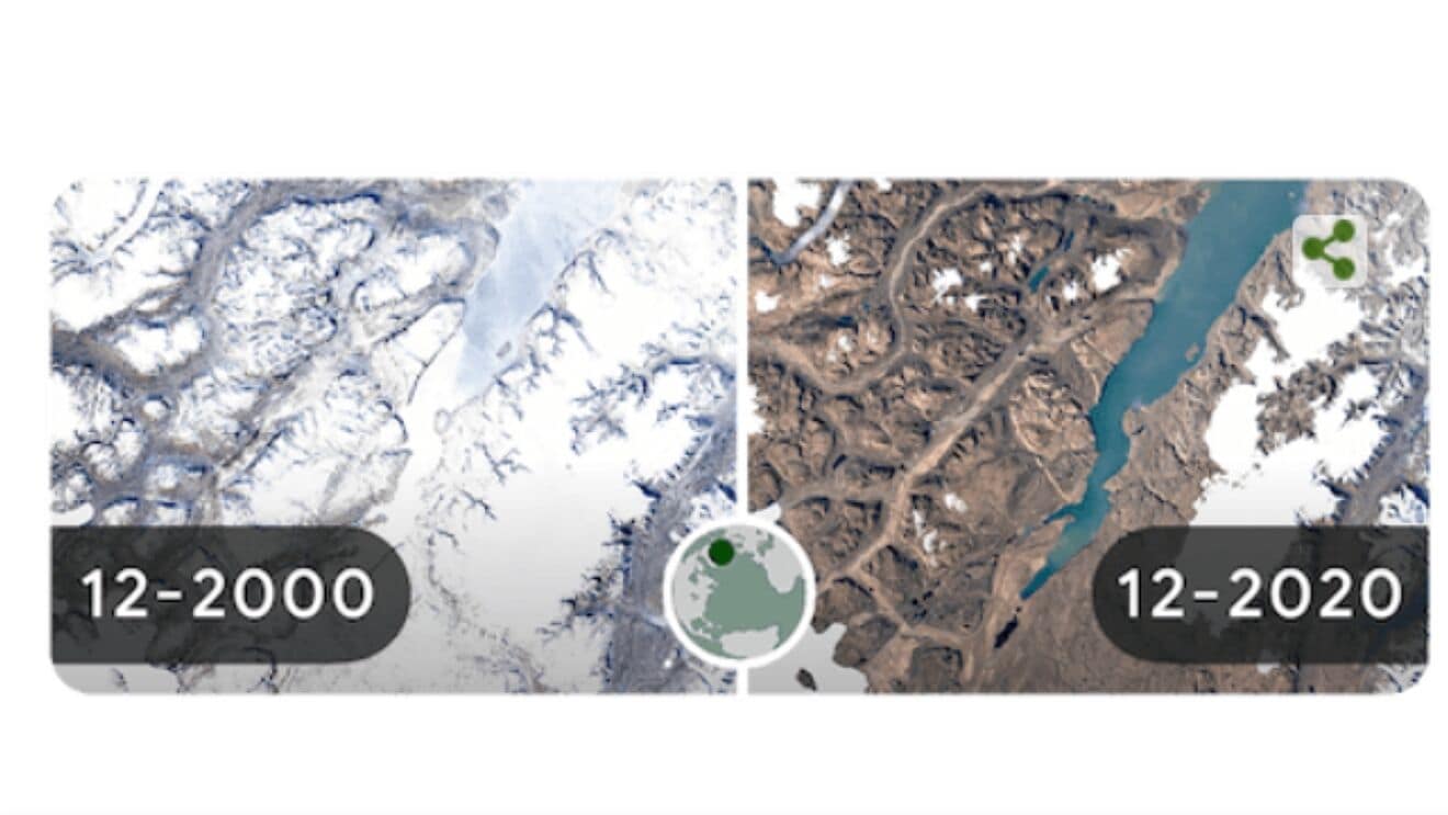 DÍA DE LA TIERRA: GOOGLE ALERTA SOBRE EL CAMBIO CLIMÁTICO