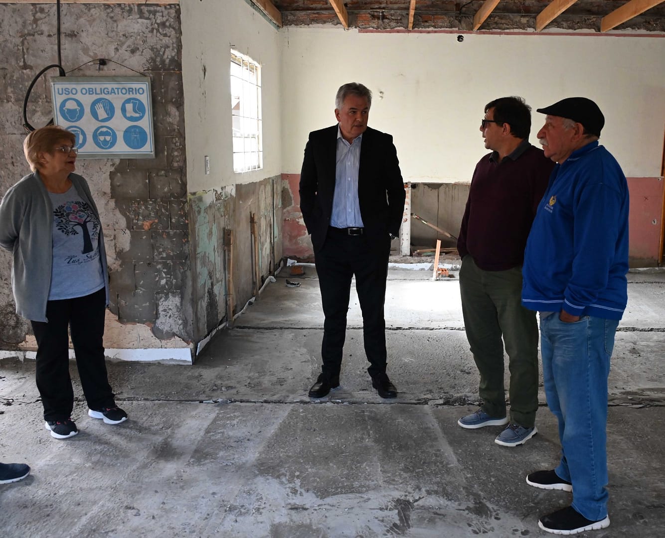 Marcha a buen ritmo la creación de un nuevo Centro de Salud en Pampa Central