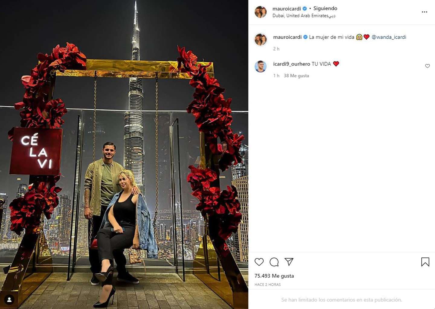 Wanda Nara blanqueó su reconciliación con Mauro Icardi
