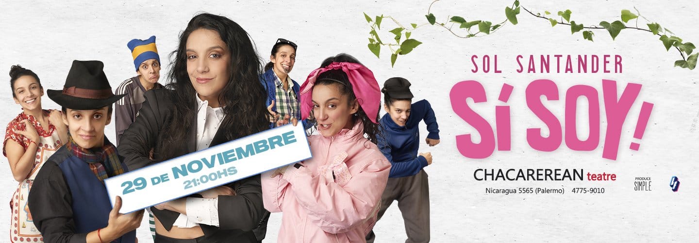Sol Santander presenta “SÍ SOY!”