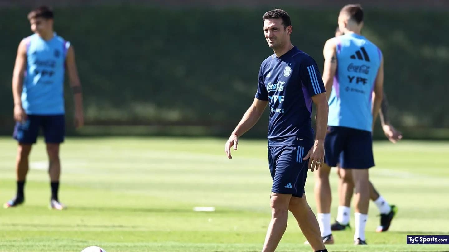 Scaloni confirmó el equipo que va por la clasificación