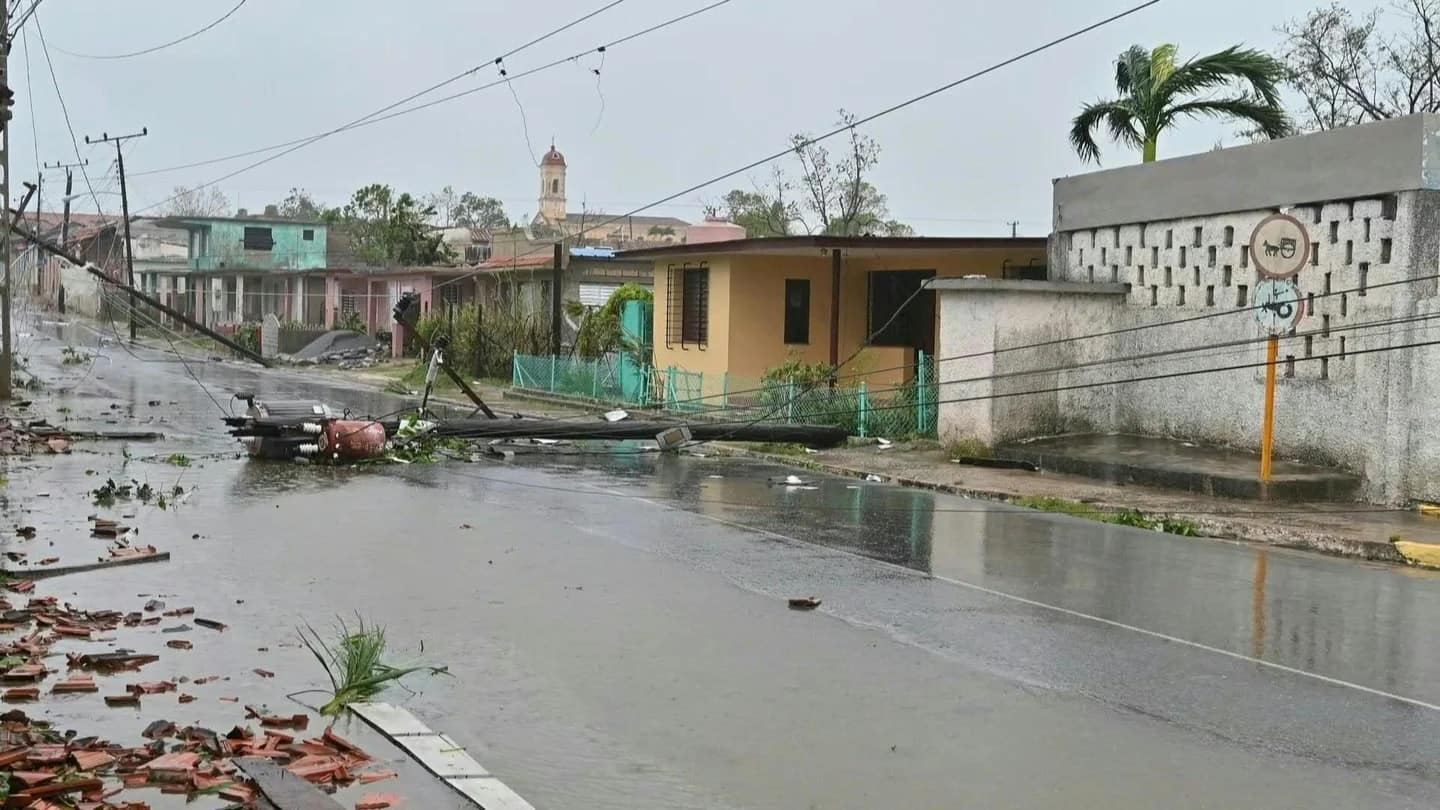 Las fotos del arrasador paso del huracán Ian por Cuba