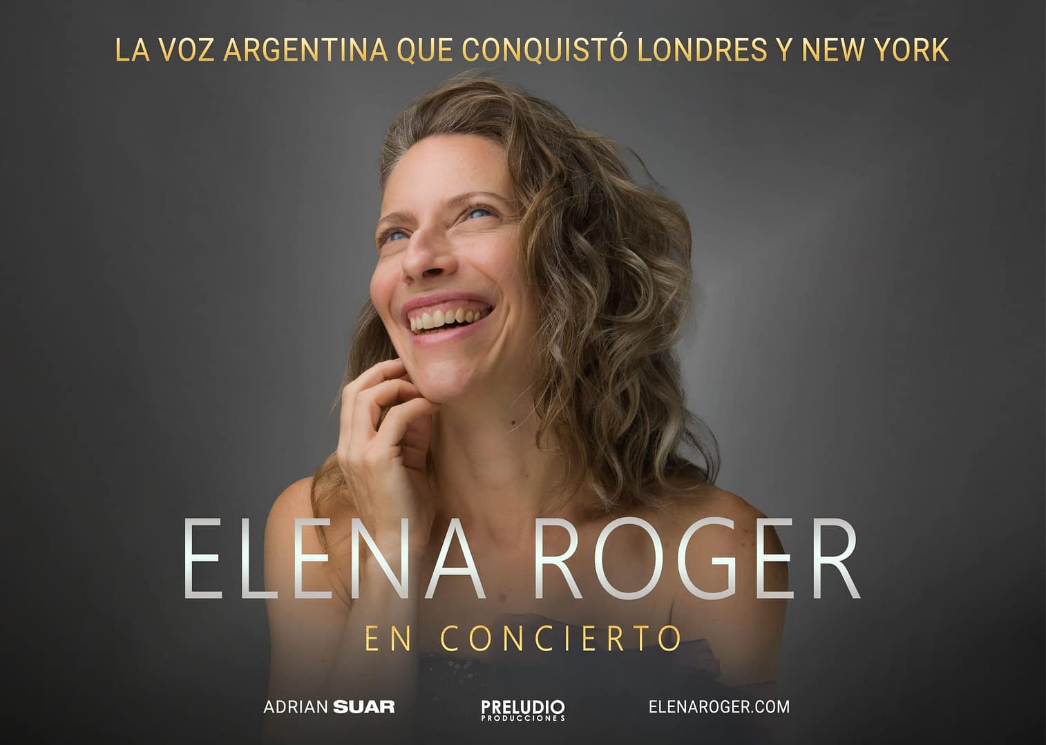 ELENA ROGER presenta su TOUR 2025 por ARGENTINA, CHILE, ESPAÑA Y URUGUAY