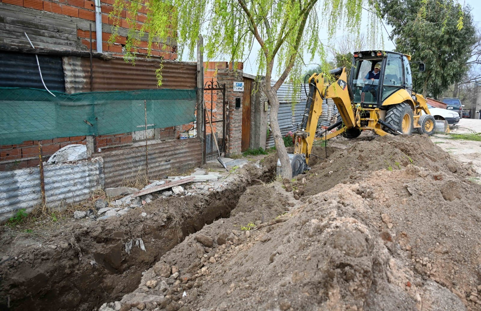 Se encuentra en la etapa final la obra de gas natural en el barrio Cabré Moré
