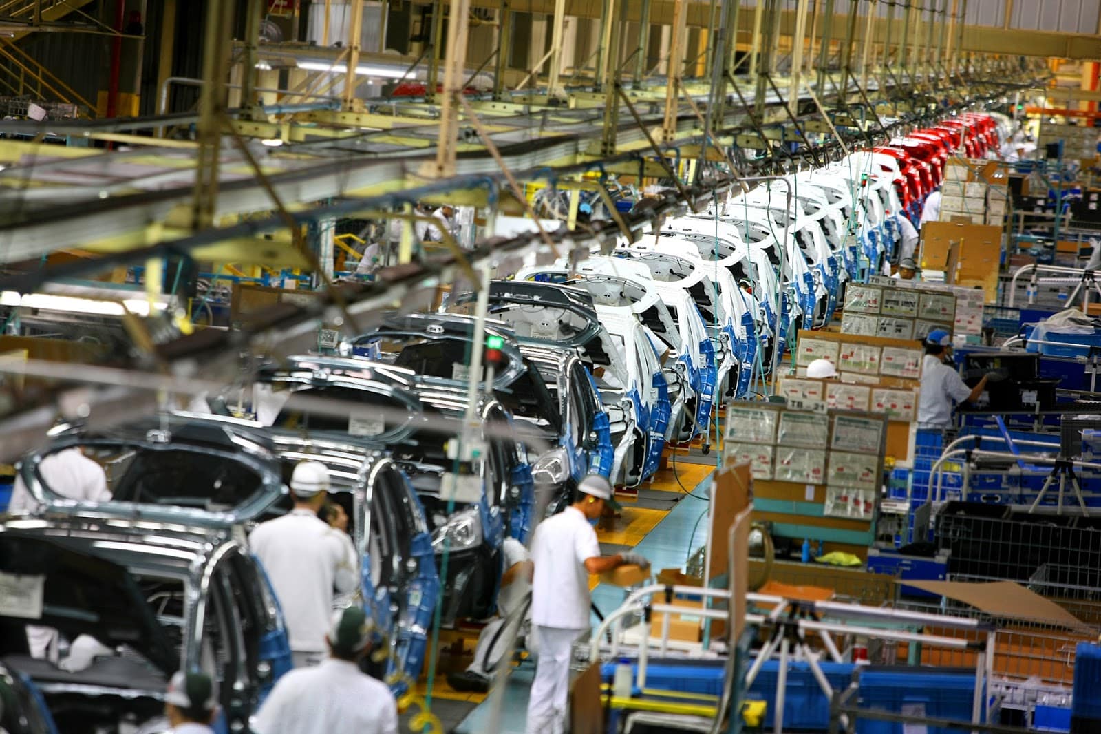 Aumenta el uso de la capacidad instalada en la industria