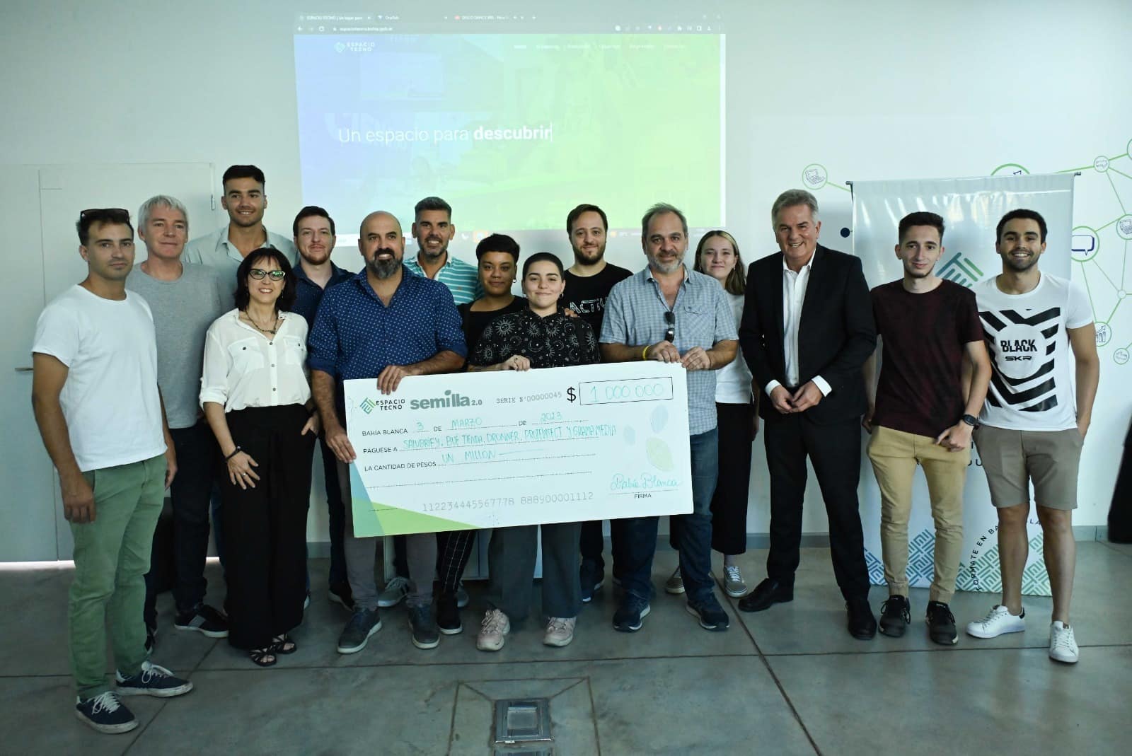 Fondo Semilla: el intendente hizo entrega del premio a los 5 proyectos ganadores