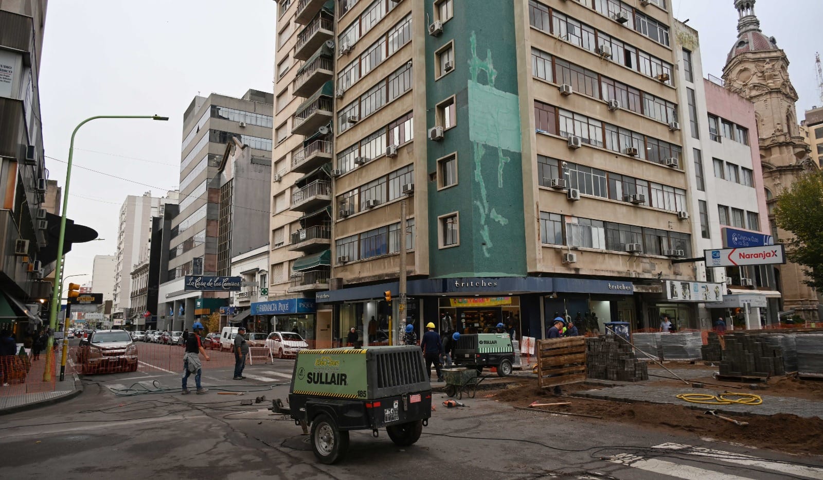 Como continuará el tránsito y el transporte a partir de hoy por la obra de semipeatonalización