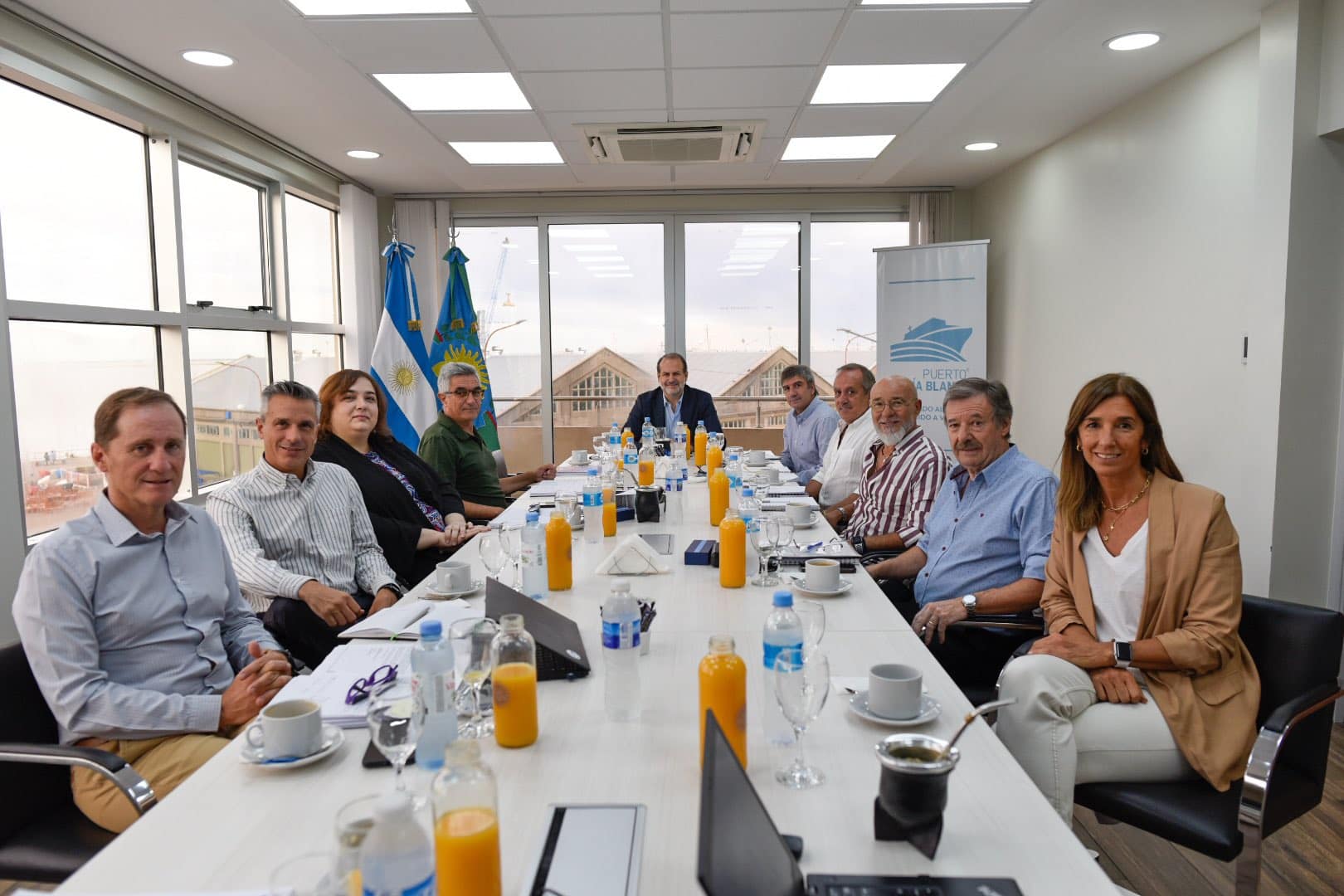 Se llevó a cabo la primera reunión con la nueva conformación de Directorio del Puerto