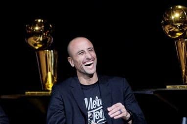 Manu Ginóbili entró oficialmente al Salón de la Fama