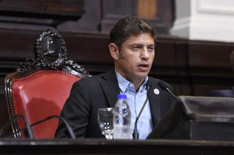Sesión especial: Kicillof “Quiero invitarlos a seguir avanzando derecho al futuro”