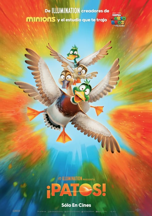 ¡PATOS! de los creadores de “Minions” y “Mi villano favorito”
