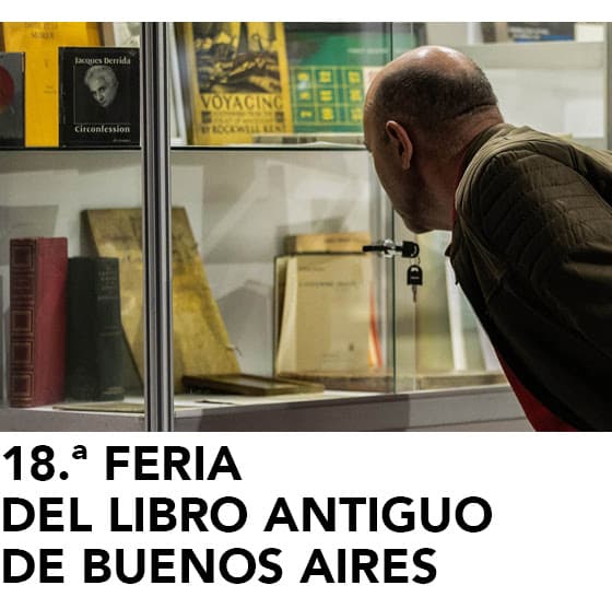 Feria del Libro Antiguo de Buenos Aires en el Palacio Libertad