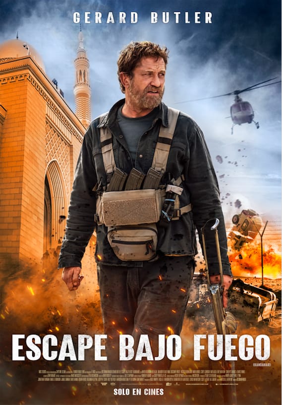 LLEGA A CINES: “ESCAPE BAJO FUEGO”