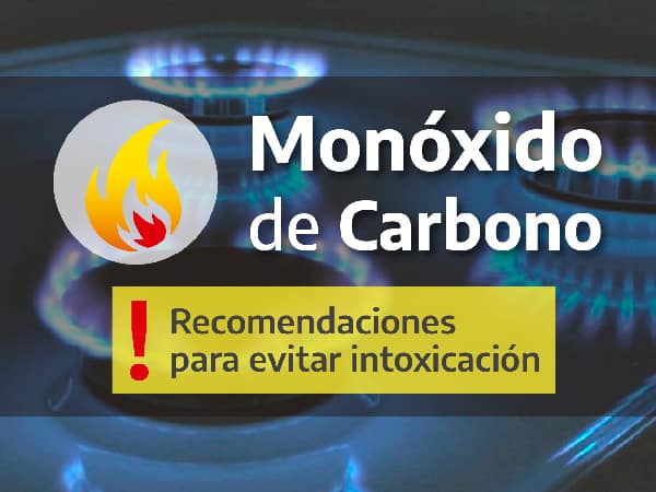 Gran aumento de casos graves por monóxido de carbono