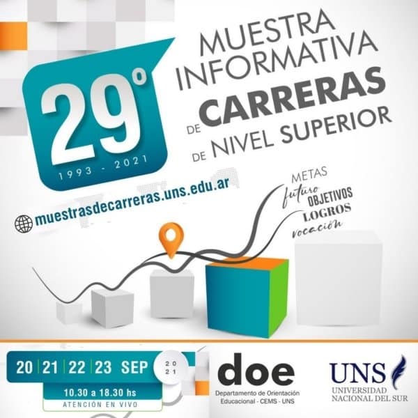 Hasta el jueves tendrá lugar la Muestra de Carreras de Nivel Superior