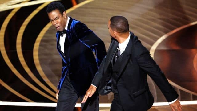 Oscar: Will Smith le pegó a Chris Rock por un chiste sobre su esposa