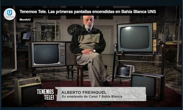 La UNS sumó un capítulo a la serie lanzada por la Red Nacional Audiovisual Universitaria