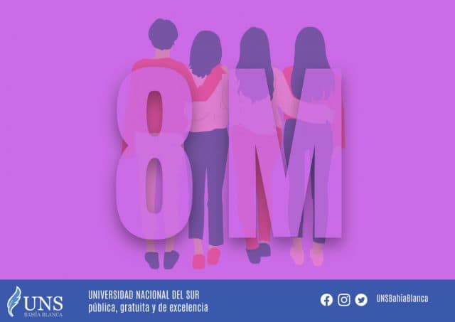 Mensaje del Rectorado de la UNS por la jornada de reivindicación y lucha del #8M