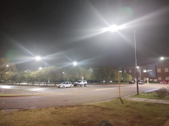 La UNS invirtió en nueva luminaria LED en Palihue