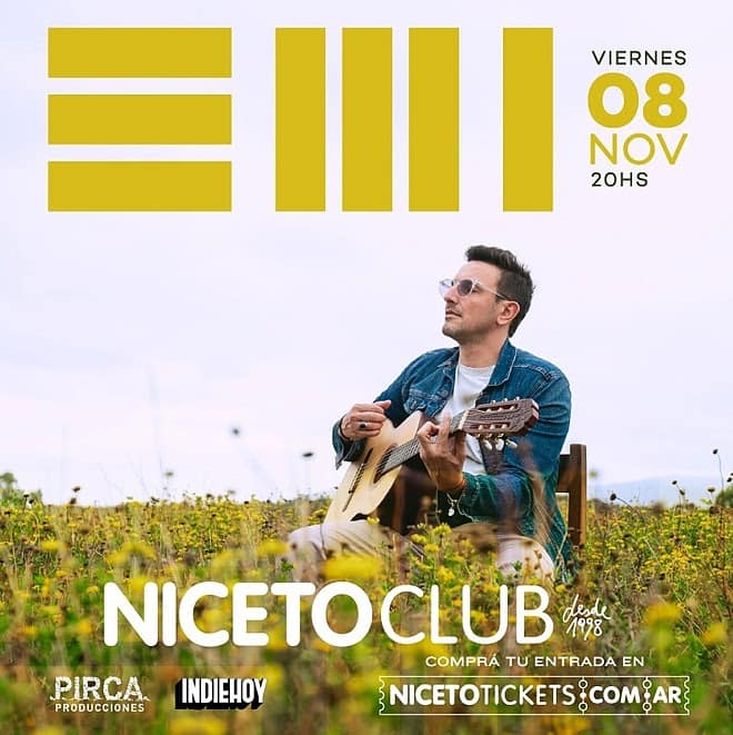 EMI despide su disco “Cada Segundo Dura Una Eternidad” en Niceto Club