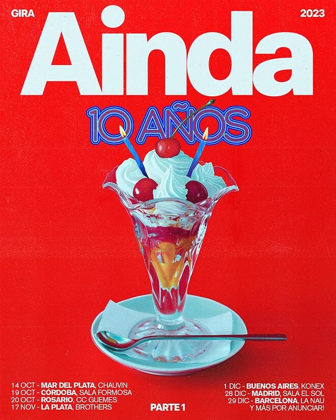 AINDA anuncia su gira “AINDA 10 AÑOS”