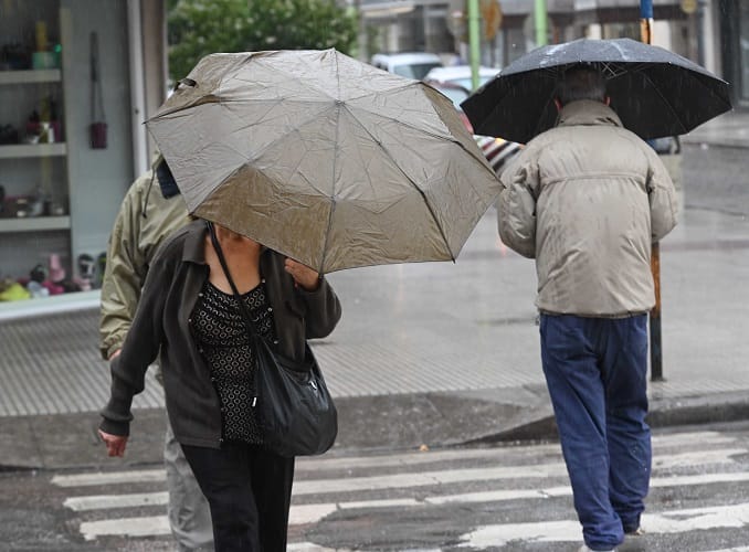 Alerta meteorológica naranja y amarilla para hoy