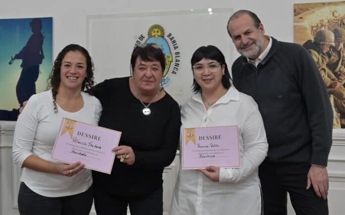 El intendente entregó la llave del nuevo local de Peluqueras en Acción